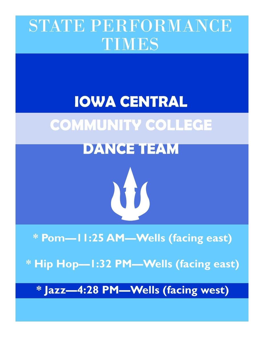 We perform on Wednesday December 1st at these times! We hope to see you there!