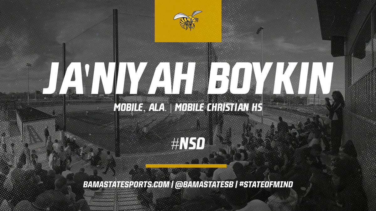 #NSD

Welcome to Hornet Nation Ja'Niyah Boykin!

#STATEofMind