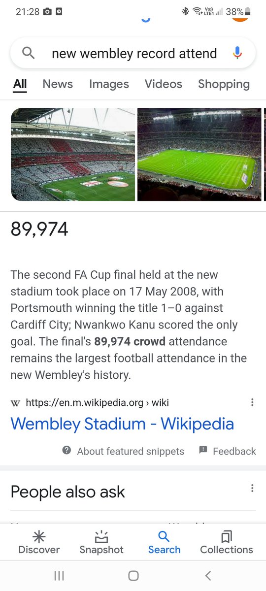 amaf1's tweet photo. Only one team to properly fill Wembley https://t.co/l9hScrEQzw