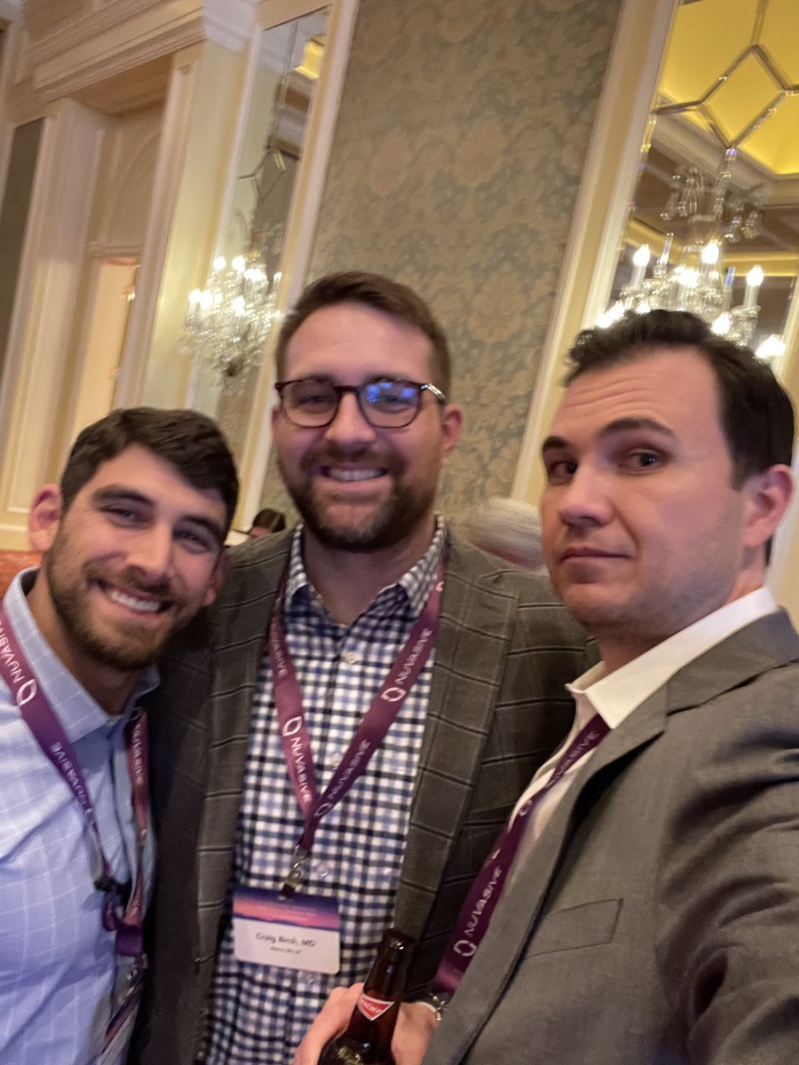 MattLandrumMD's tweet photo. #orthotwitter #surgerytwitter first post alert. Happy to be joining the Twitterverse while at the #ICEOS conference with my big brothers. @DrGrantHogue @childrensspine @utswortho alumni https://t.co/Ld1pJqwzuW