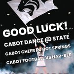 Photo by CHS Cheer (@CabotCheer)