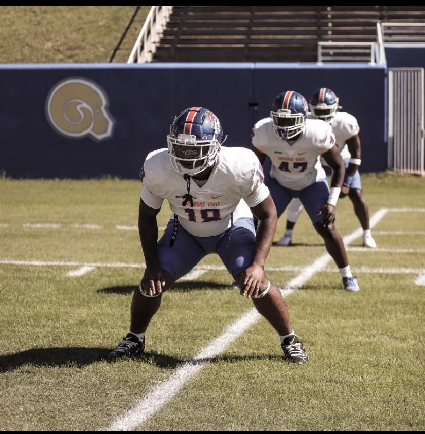 slime_CJ1's tweet photo. I would like to thank god and Savannah state and it’s coaching staff for the opportunity I have embraced this time with my teammates and the Savannah community with that being said I’ve decided to enter the transfer portal https://t.co/tNhyynS64g