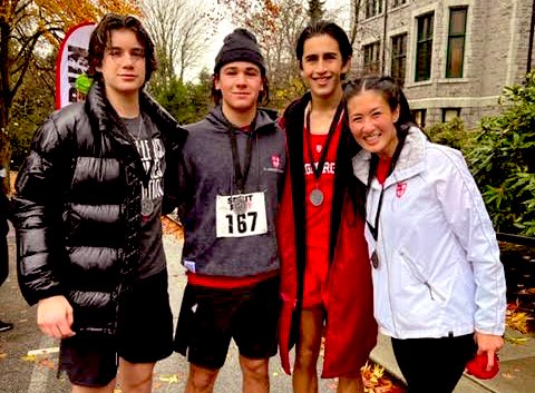 _KarynRoberts_'s tweet photo. Always so glad to see Sr. School boys. They all have the same smiley faces - look at these fine young men. (I just donโt love that theyโre taller than me now) #grade12s #stopgrowing https://t.co/OeHml4702K