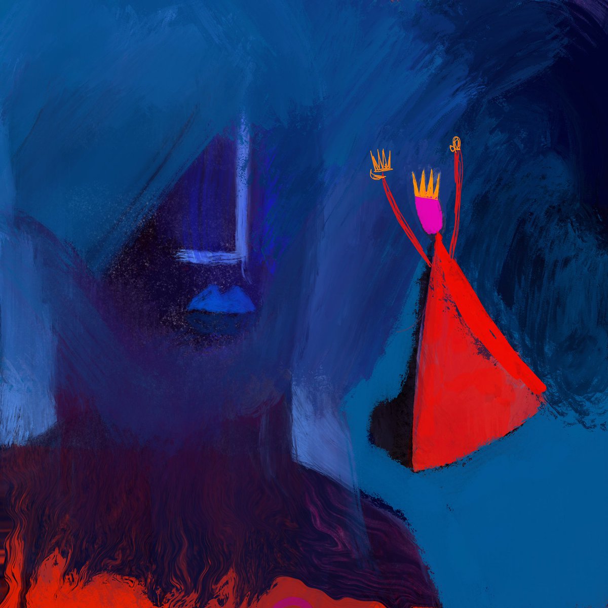TreasvreTrove's tweet photo. 🔺TRIANGLES👑

TY so much my beautiful friends who are helping this little ❤️🔺👑 fable come to life… 👀👀

#nftcollectors #nftart https://t.co/7nQHsJ6GgO