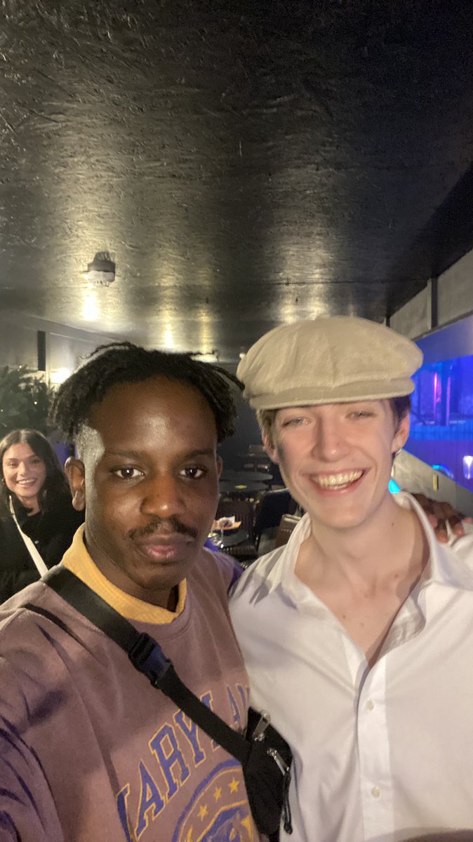 saluteAUT's tweet image. met the train guy from tiktok holy shit