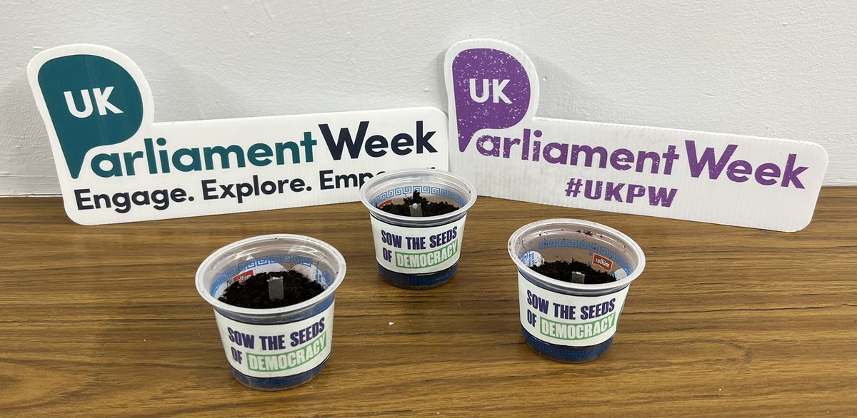 ThatTrefoilG's tweet photo. UK Parliament Week 2021 - seeds of democracy sewn, bingo played, equalitree leaves completed, plastic packaging debated, letter to MP being written tomorrow! @TrefoilGuild @YourUKParl #ukpw https://t.co/tHBiViZDXo