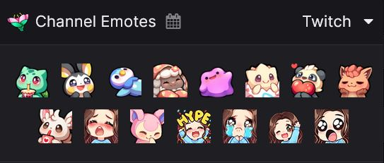 Just added new follower emotes to the channel thanks to <a href="/dwxrn/">ً</a> 🤍 I hope u guys love them as much as I do!! ✨