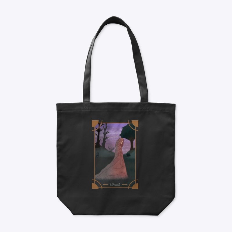 DrummergirlC's tweet photo. *** NEW MERCH DROP ***

Tarot inspired design depicting a cloaked figure draining the life from their previous path 😍

https://t.co/WF3dOTLsfg

#deathtarot #tarot #digitalart #newmerch #procreate #tarot #teespring #teespringshop https://t.co/BRav2SWya0