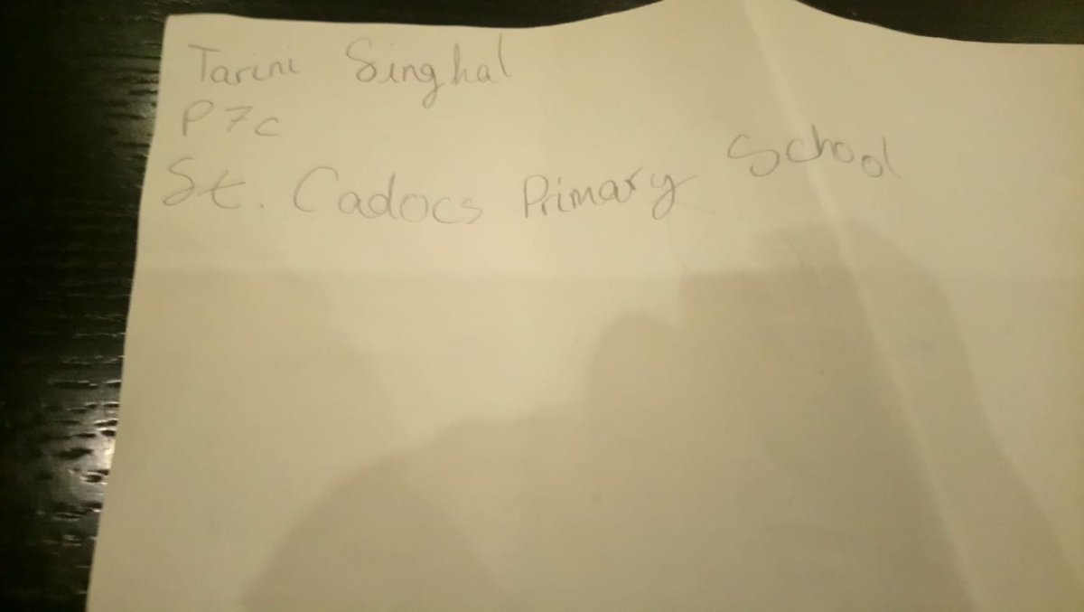 Gsingla23's tweet photo. Tarini's entry for St Cadocs primary school #Happathon and @makeith_app_en https://t.co/yC4OUNbNPv