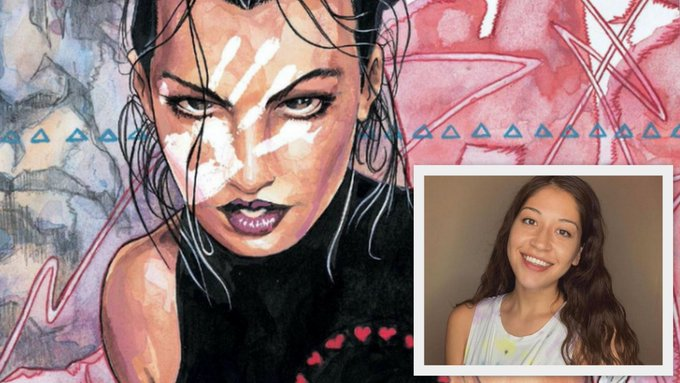 VinceSchilling's tweet photo. SO ... according to the @Marvel and @disneyplus announcements - it looks like #Echo - a Native American and deaf superhero - played by Alaqua Cox - will be a SERIES.

Echo will be introduced in the #Hawkeye series

See my story link below: https://t.co/jk79LVPkV2