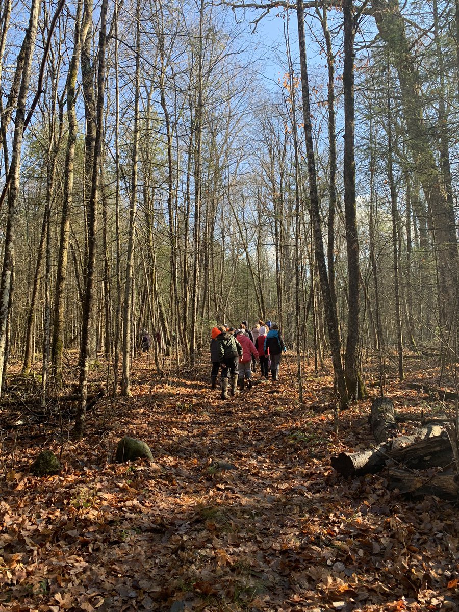 GauthierAbby's tweet photo. Thanks to Mr. Bibby @drysideup for sharing his knowledge and love of the outdoors with us today on this beautiful day relishing in God’s creation. #ALCDSBlessed @alcdsb_stph https://t.co/3D2e547sgb