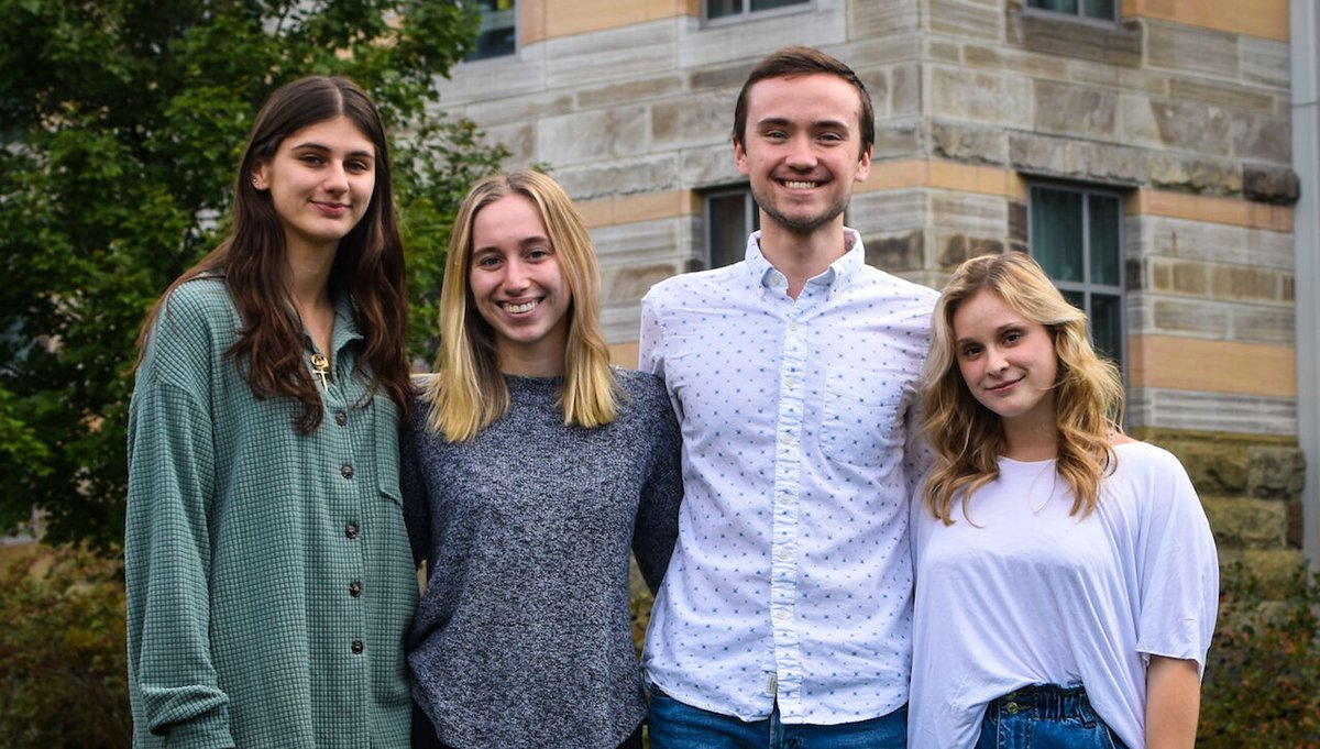 univofscranton's tweet photo. Five University of Scranton students received Excellence in STEM Program Sanofi US Summer Research Awards, which provided support for the students’ independent research projects: https://t.co/fevMJr6zCN #ScrantonSTEM https://t.co/n0mmiA4KKX