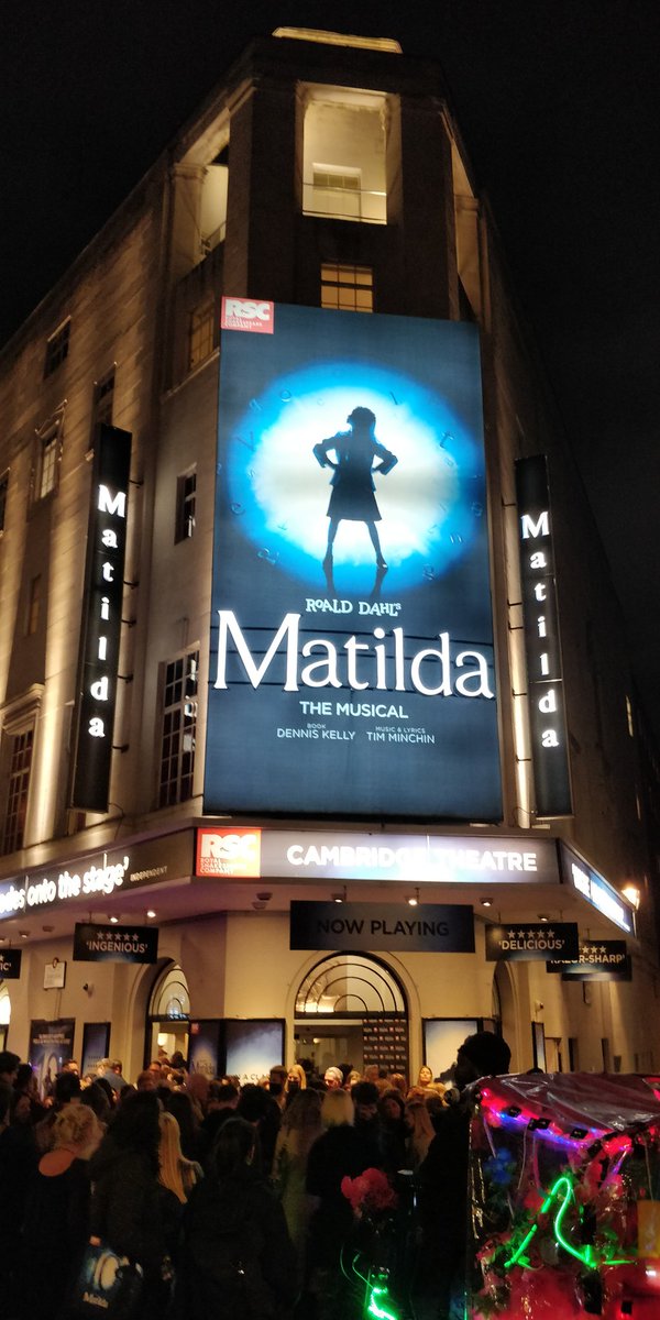 10 years ago today... Still going strong. Nice to be sat in the stalls watching this time, along with lots of the original team and 42 previous Matildas! Long may it continue <a href="/TheRSC/">The RSC</a>