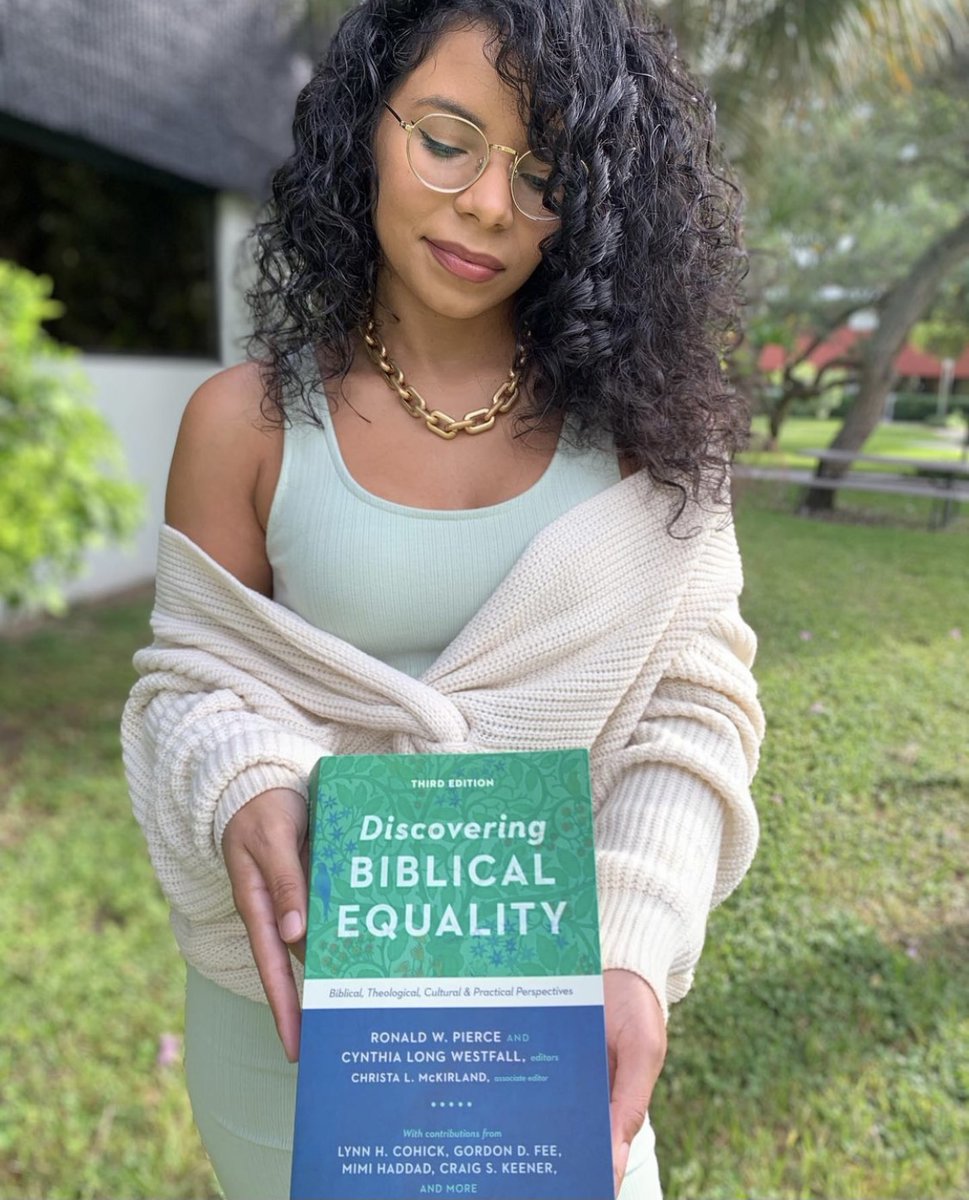 TIUFlorida's tweet photo. Congratulations to Juliany Gonzalez, our Trinity Florida enrollment counselor and adjunct professor, on the release of her book chapter, in the 3rd edition of Discovering Biblical Equality (@Intervarsitypress)!
Photo credit: Juliany Gonzalez
#TrinityFlorida #Theology #Books https://t.co/JY2RVy8PRV