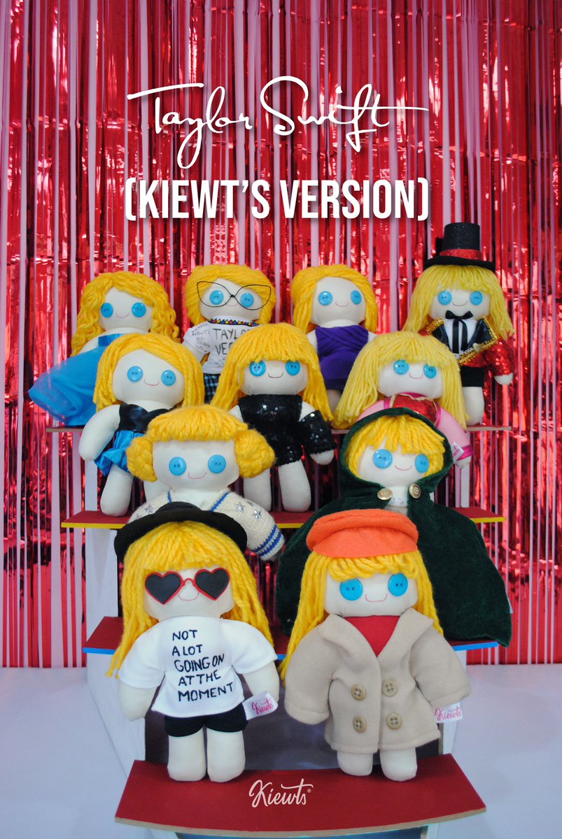 Kiewts_'s tweet photo. Loving @taylorswift13 was red ♥️ Hoy salió RED Taylor’s Version yyy pa celebrar hice un kiewt de cada era de Taylor + 2 Kiewts extras de RED 🧣

Todos están disponibles así que mándame un mensaje  🧵🍁

#kiewts  #redtaylorsversion #AllTooWellTenMinuteVersion @taylornation13 https://t.co/vKSRKj1Rw3