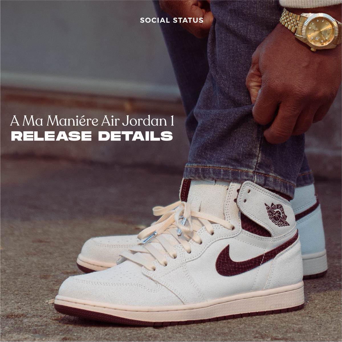 A MA MANIÉRE AIR JORDAN 1 RELEASE DETAILS⁠

There are two ways you can access and purchase the upcoming A Ma Maniére Air Jordan 1.

1) Local in-store raffle entry
2) On official launch day