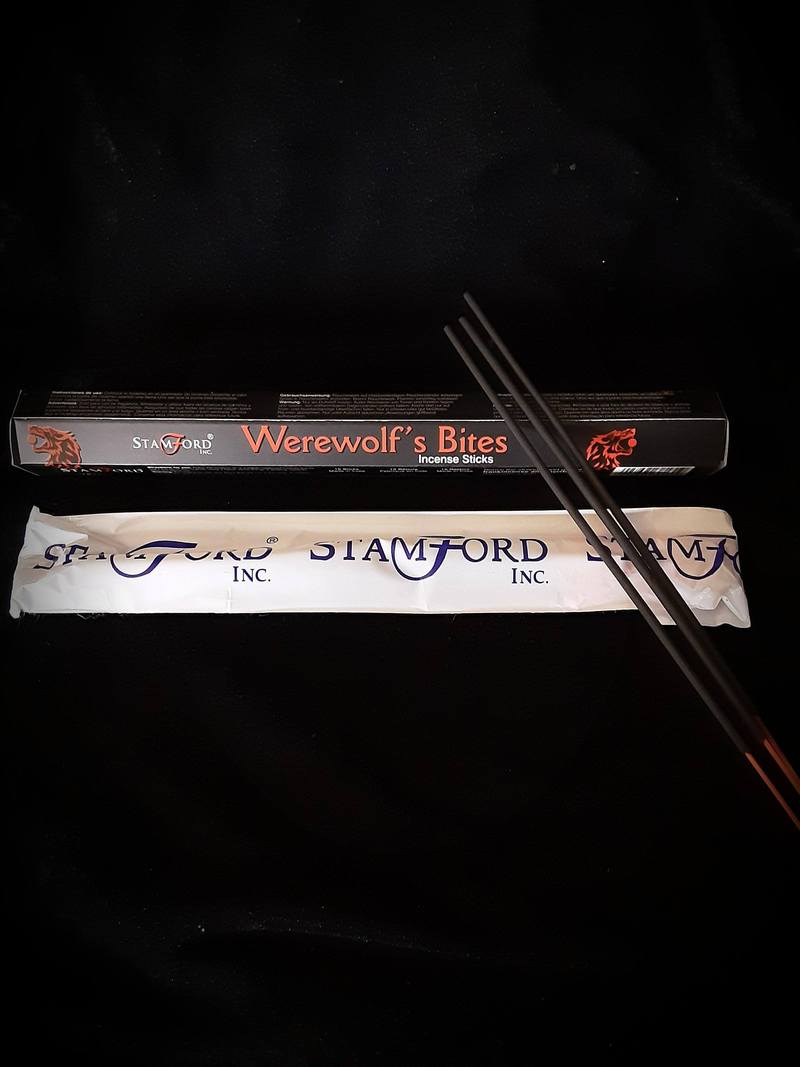 MerchantDark's tweet photo. Stamford Werewolf's Bite Stick Incense - Werewolf's Bite  - a vibrant blend of frankincense and myrrh that creates and enlivening and mythical fragrance.Visit: https://t.co/gnBnxFgkhu https://t.co/zaZQSQHDVx