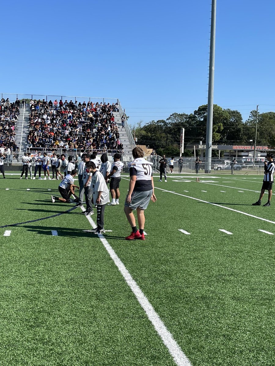 FutureOfficials's tweet photo. Great job @SpringWoodsHigh at the annual Unified Football Game!
#Allmeansall #SpringWoods #UnifiedFootball @sbisdathletics @SBISD https://t.co/eIf3b0Y1aB