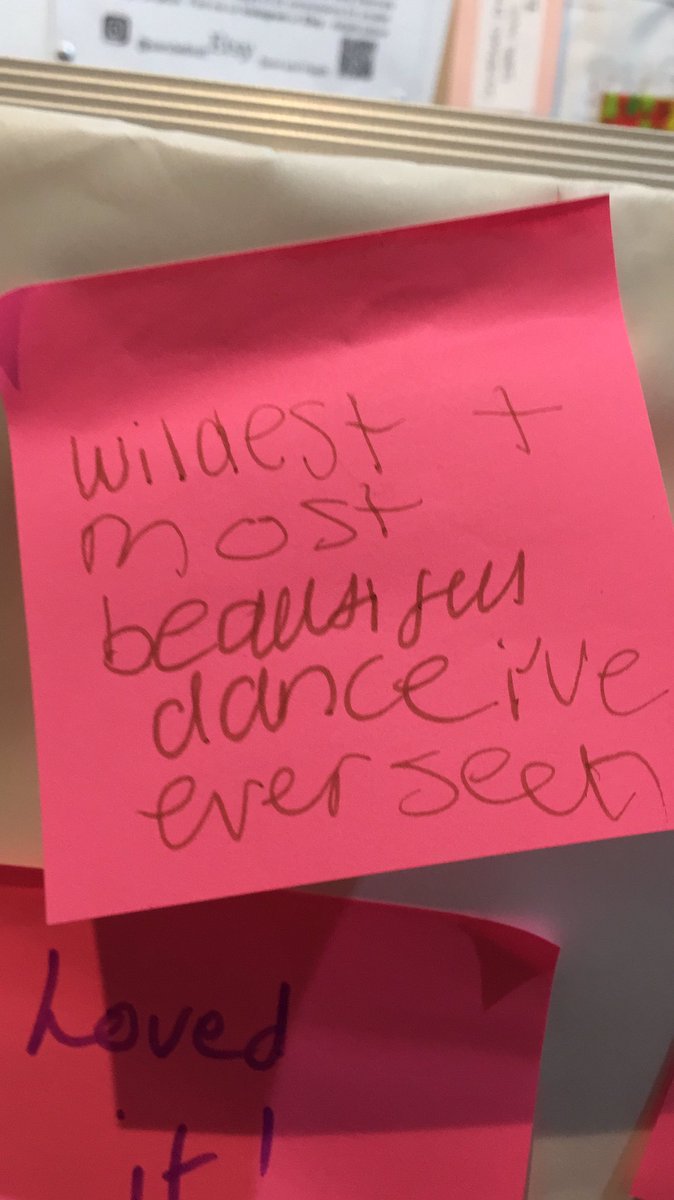 MiraLaur's tweet photo. Full credit due to @georgialgeary and the Mill team for taking a risk on small scale regional dance touring that is clearly paying off. Brilliant work @seetadances on the best Q&amp;A I’ve ever facilitated. Excited the journey will continue with my upcoming workshop Talk about Dance! https://t.co/s25ZRd0UNW