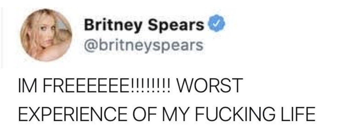 outfromthezone's tweet photo. OMFG YALL ITS OVER #freebritney https://t.co/mLyIAQm7rY