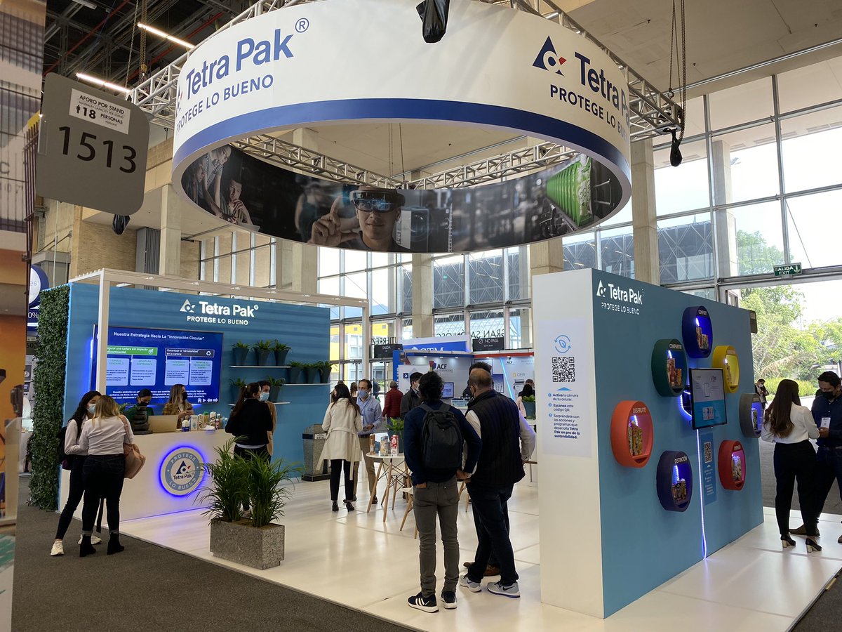 juanduar01's tweet photo. Hoy cierra #AndinaPack @TetraPakAndina estuvo presente en esta importante feria de envases y empaques, sector crucial para la seguridad alimentaria y la sostenibilidad del planeta. https://t.co/fdeQ8XAlZD