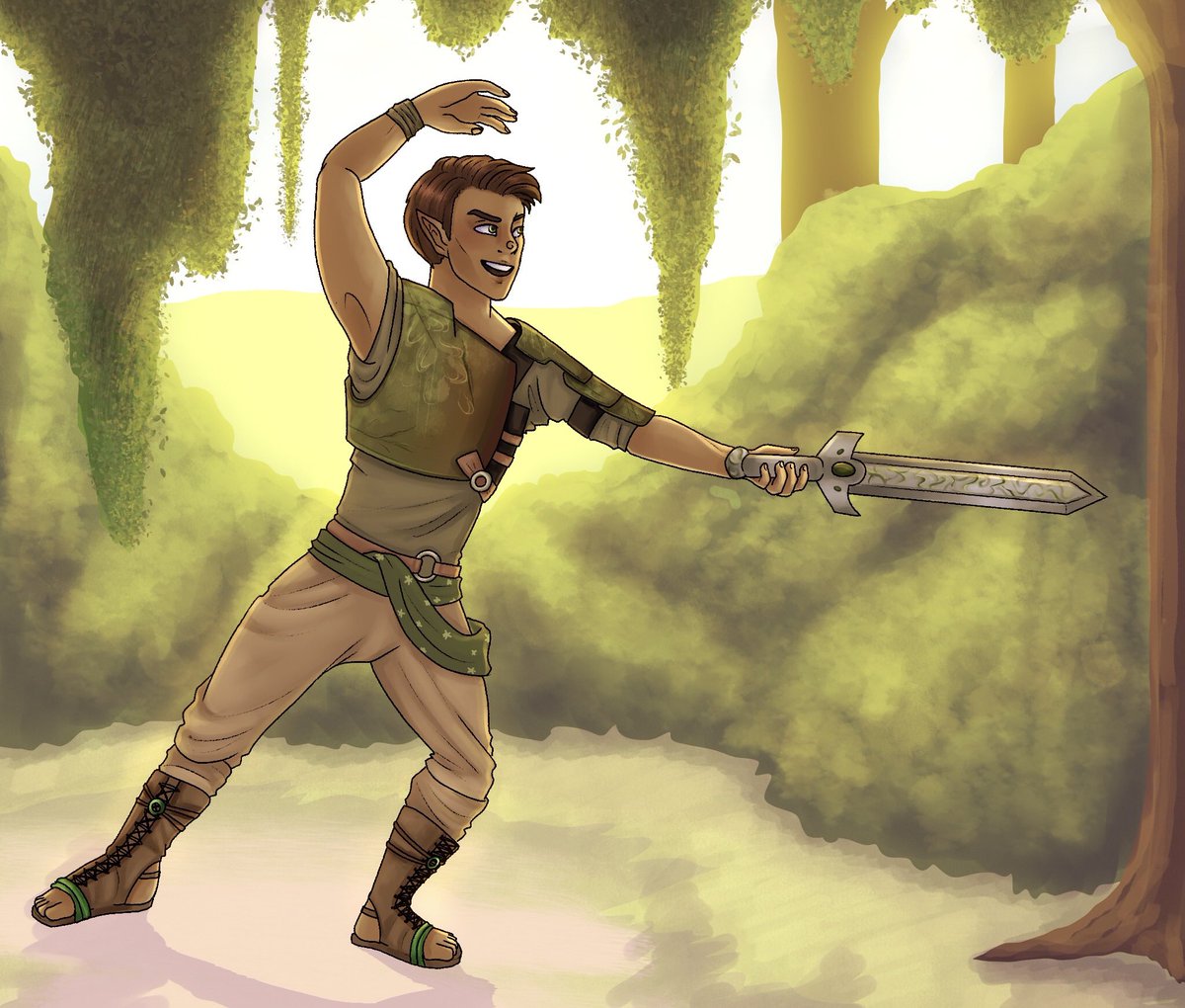 wompertson's tweet photo. Yeah I like him. And? 

Dancer fighter man 🥰

#CriticalRoleCampaign3 #CriticalRole https://t.co/JRfQyKzERj
