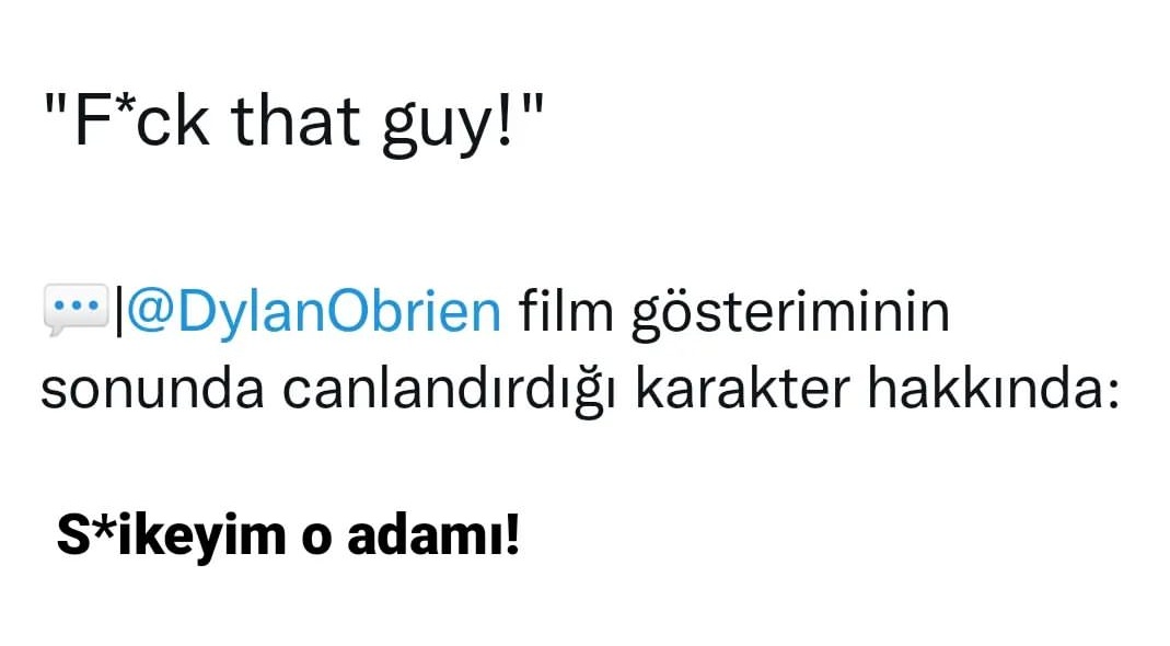 adamı s*ikme beni bi s