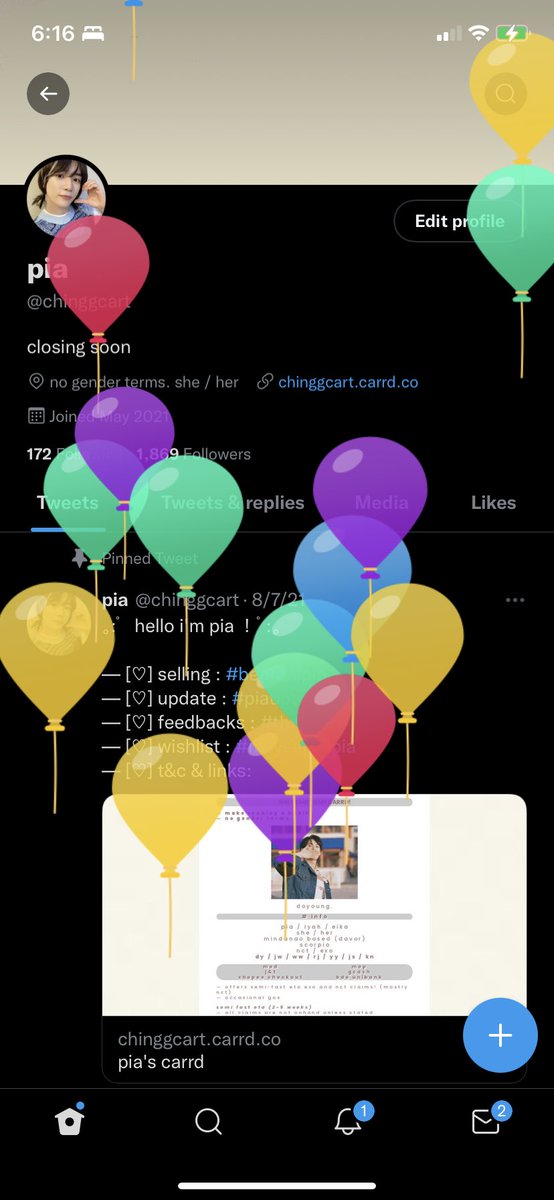chinggcart's tweet photo. waw dami balloon 😃 https://t.co/rbpOB42AhT
