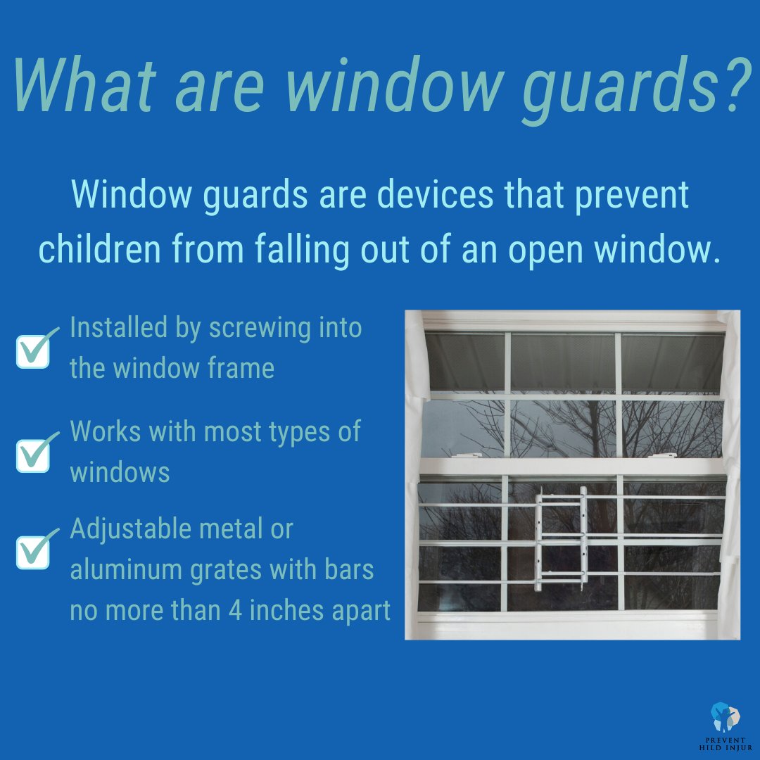 CharliesHouseKC's tweet photo. Install it! Window guards &amp; stops are the best ways to prevent #windowfalls. Visit https://t.co/0IG0nIN4Pc or check out our virtual house: https://t.co/JdZFsKxIwQ
#KeepEachOtherSafe #windowsafety #safety #childsafetymatters #BeInjuryFree https://t.co/pmC2B0IDtv