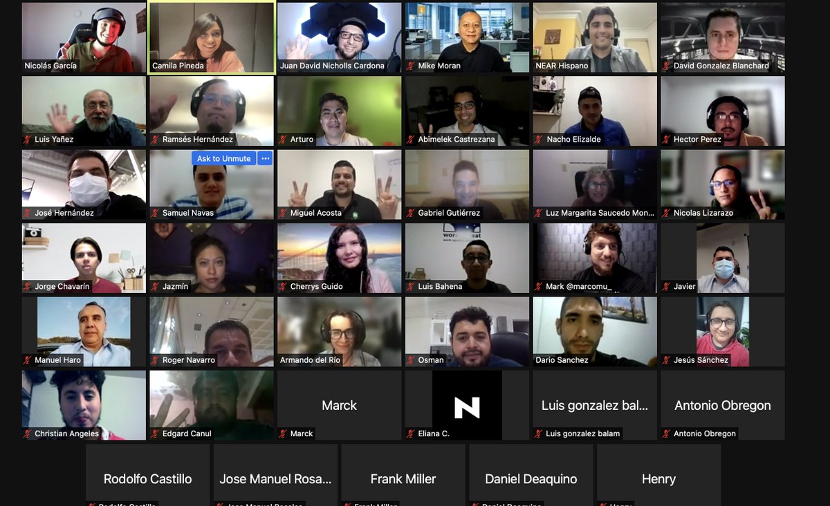 blockdemy's tweet photo. 🙌🏽#tribuBAM Les compartimos los ganadores del primer Bootcamp de @NEARProtocol. ¡Felicidades a cada uno de los equipos que participaron y subieron sus proyectos!
🥇 1er puesto: Marketplace de trabajo
🥇 2do puesto: NEAR lista de precios
🥇 3er puesto: BuyMeNEAR https://t.co/9FjhTxCZ95