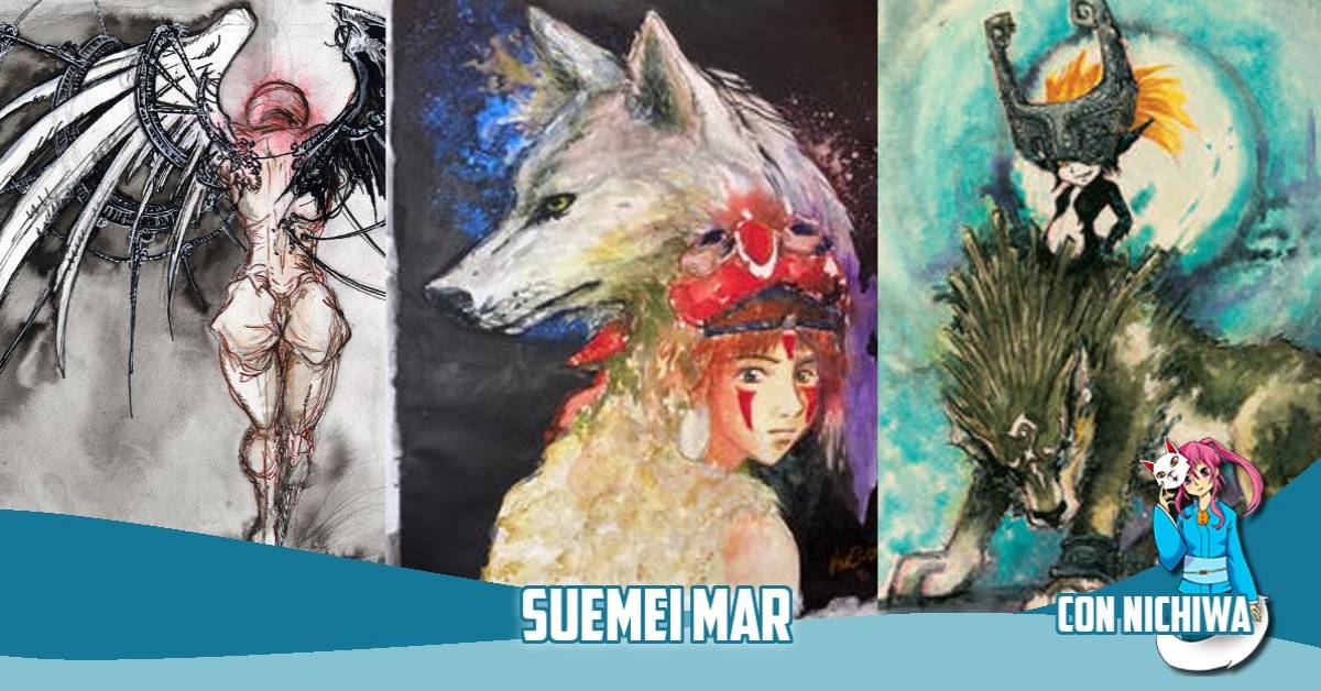 SueMei Mar is a Native Tucsonan traditional artist. She has been trained to use many different types of media, from acrylic to oils, but her favorite for the past decade is watercolor and ink. 

con-nichiwa.com/guest?id=410zj…