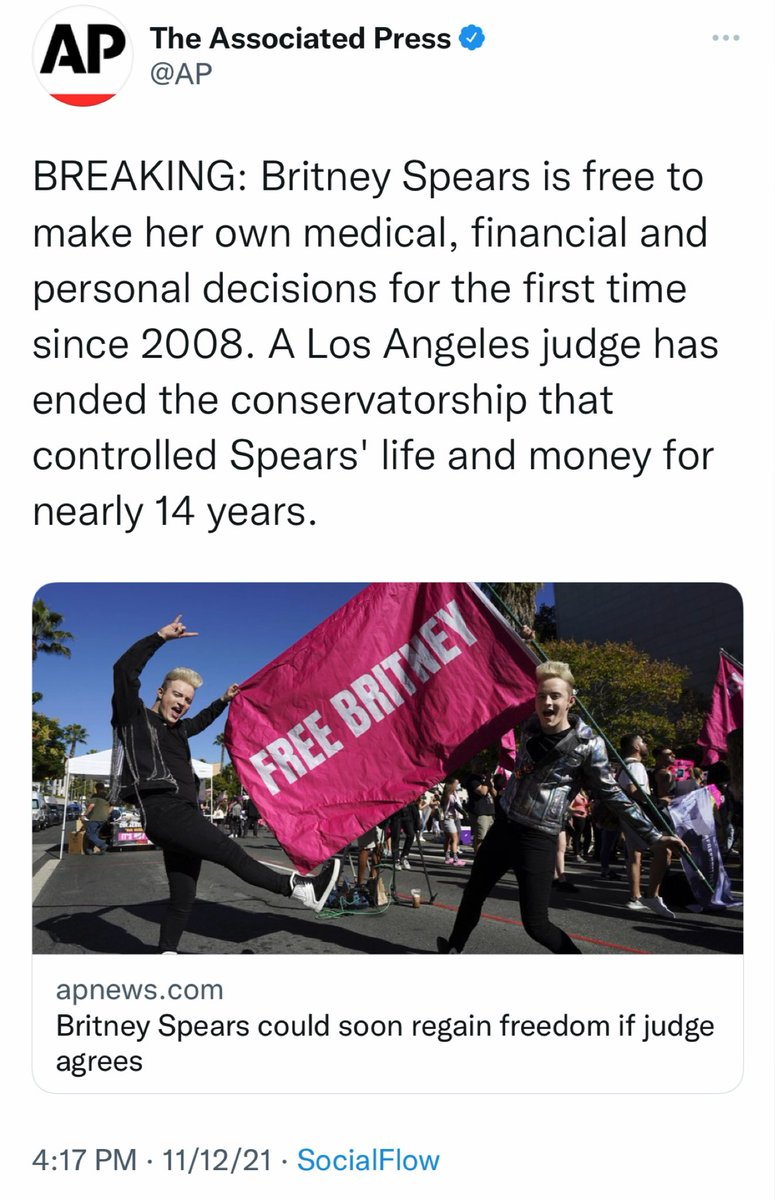 womenpostingws's tweet photo. BRITNEY IS FREE!!!!!!!!!!!!!! https://t.co/fWhWZPwjqE