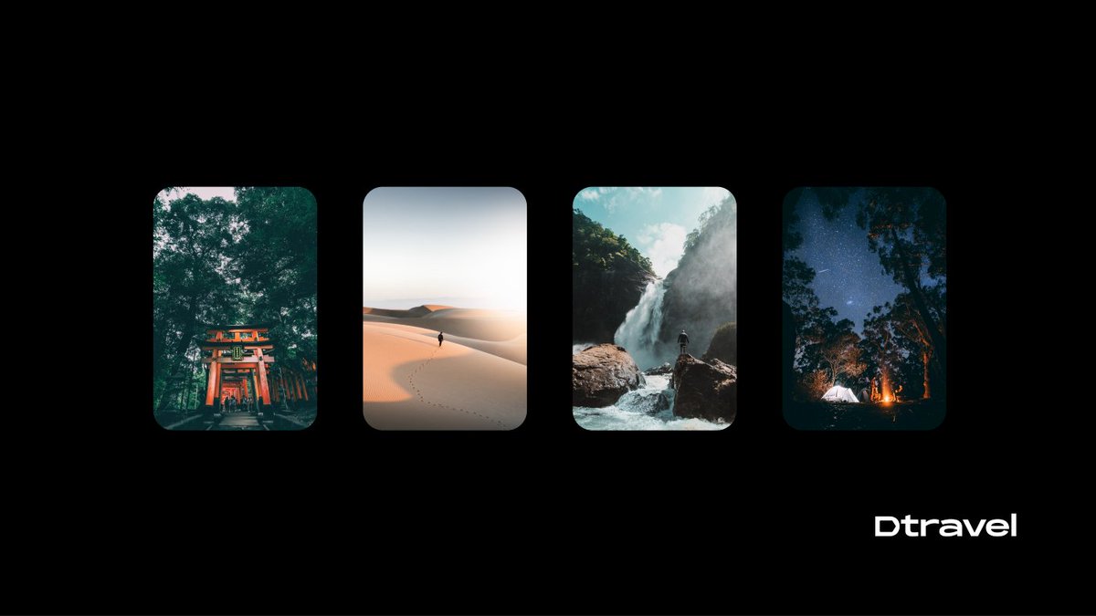 🎉Huge week with lots of announcements! 
👇Let's recap a few👇

🔈Announced IDO with <a href="/polkastarter/">Polkastarter</a> - Nov. 26th: bit.ly/IDO_Dtravel

📄Polkastarter whitelist is LIVE: whitelist.dtravel.com

📸Travel photo whitelist is LIVE:
bit.ly/whitelist_TRVL

Have a great weekend!