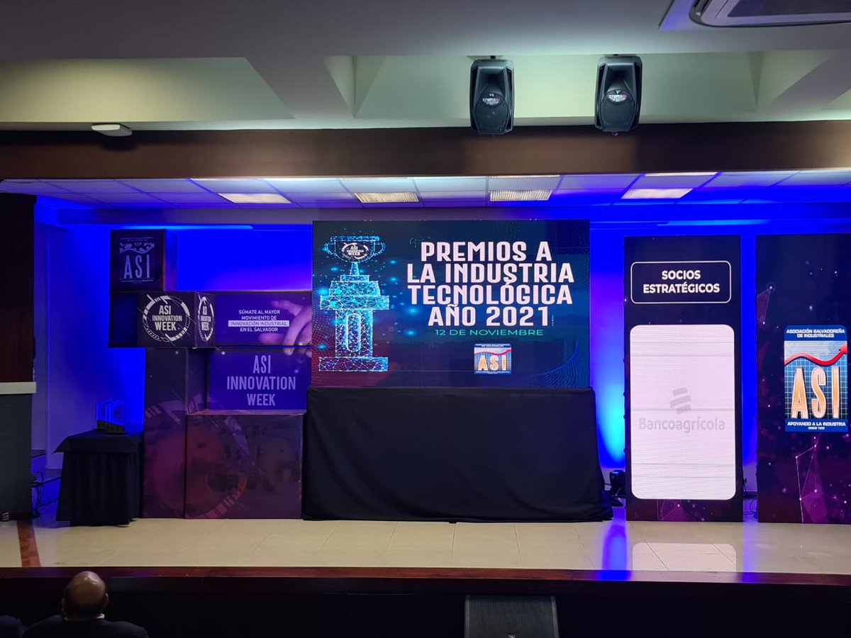 asielsalvador's tweet photo. #EsNoticiaAhora En el marco de #ASIIW2021, la ASI entrega el Premio a la Industria Tecnológica 2021 que constituye un reconocimiento a representantes del sector tecnológico de la Industria por el valioso aporte que han hecho al país y su proyección nacional e internacional. https://t.co/wCGk0FxV8C