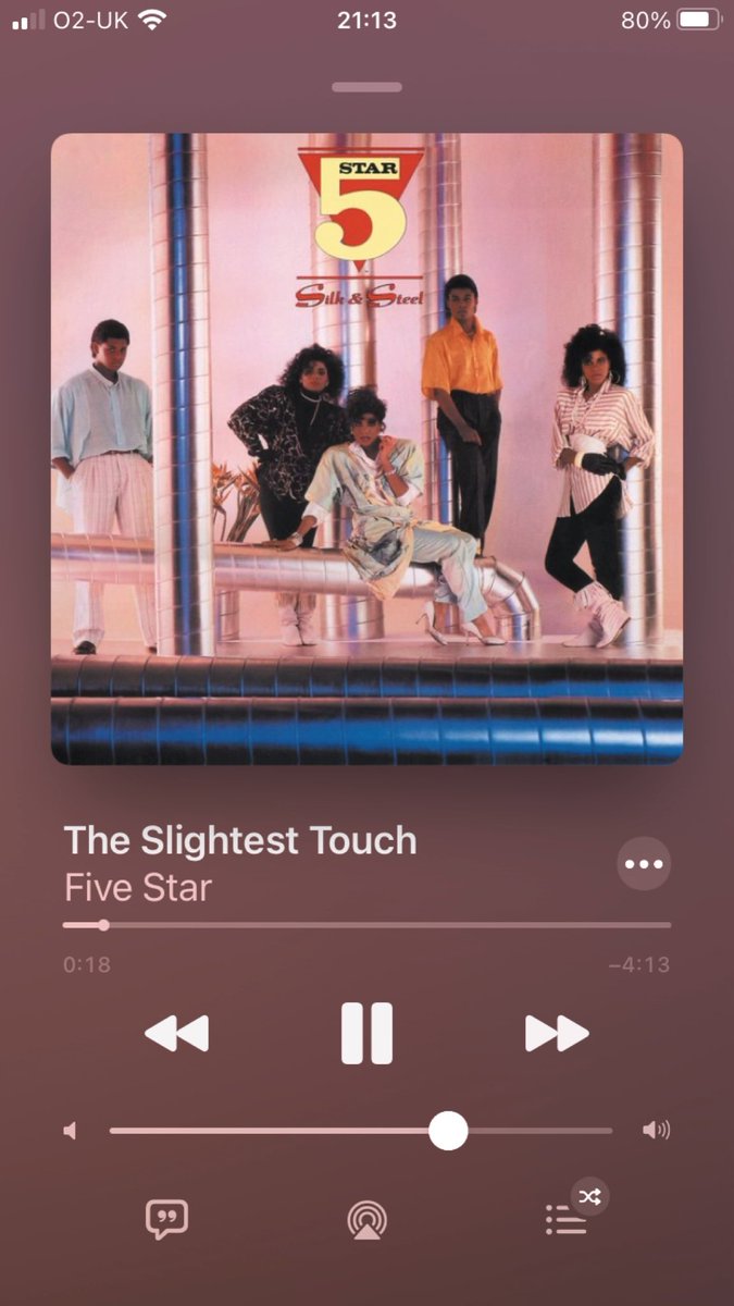 ch323's tweet photo. Heard the #SlightestTouch cover a couple of times this week 📻, so revisiting the original - and being reminded what a fab album Silk&Steel is, 80s pop at its best! 🤩 https://t.co/Ak3PVGTU5Z