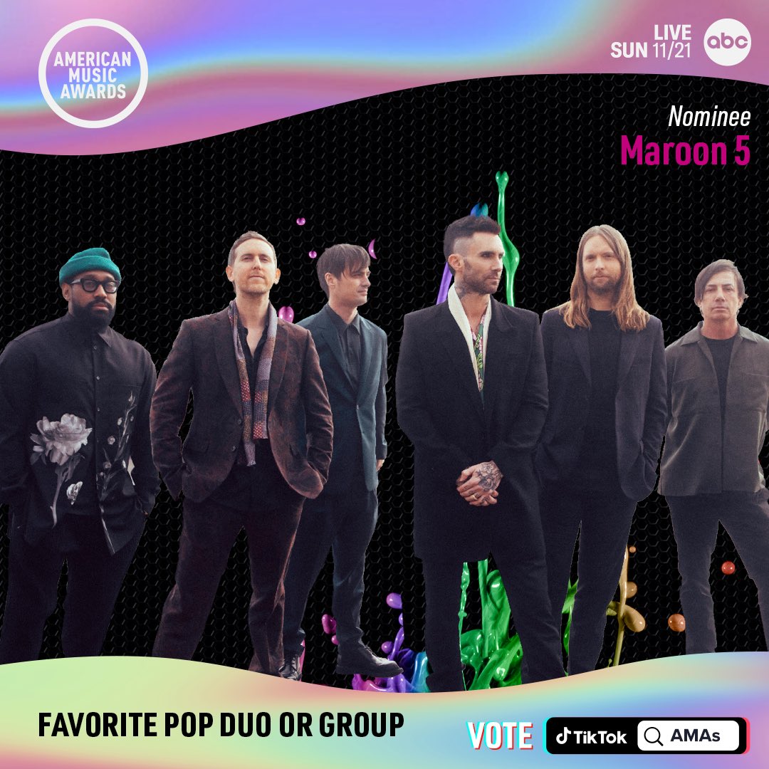 Thank you for our 15th nomination for the <a href="/AMAs/">American Music Awards</a>! Vote now by going to: voteAMAs.com. Don’t miss the #AMAs, November 21 at 8/7c on @ABCnetwork!