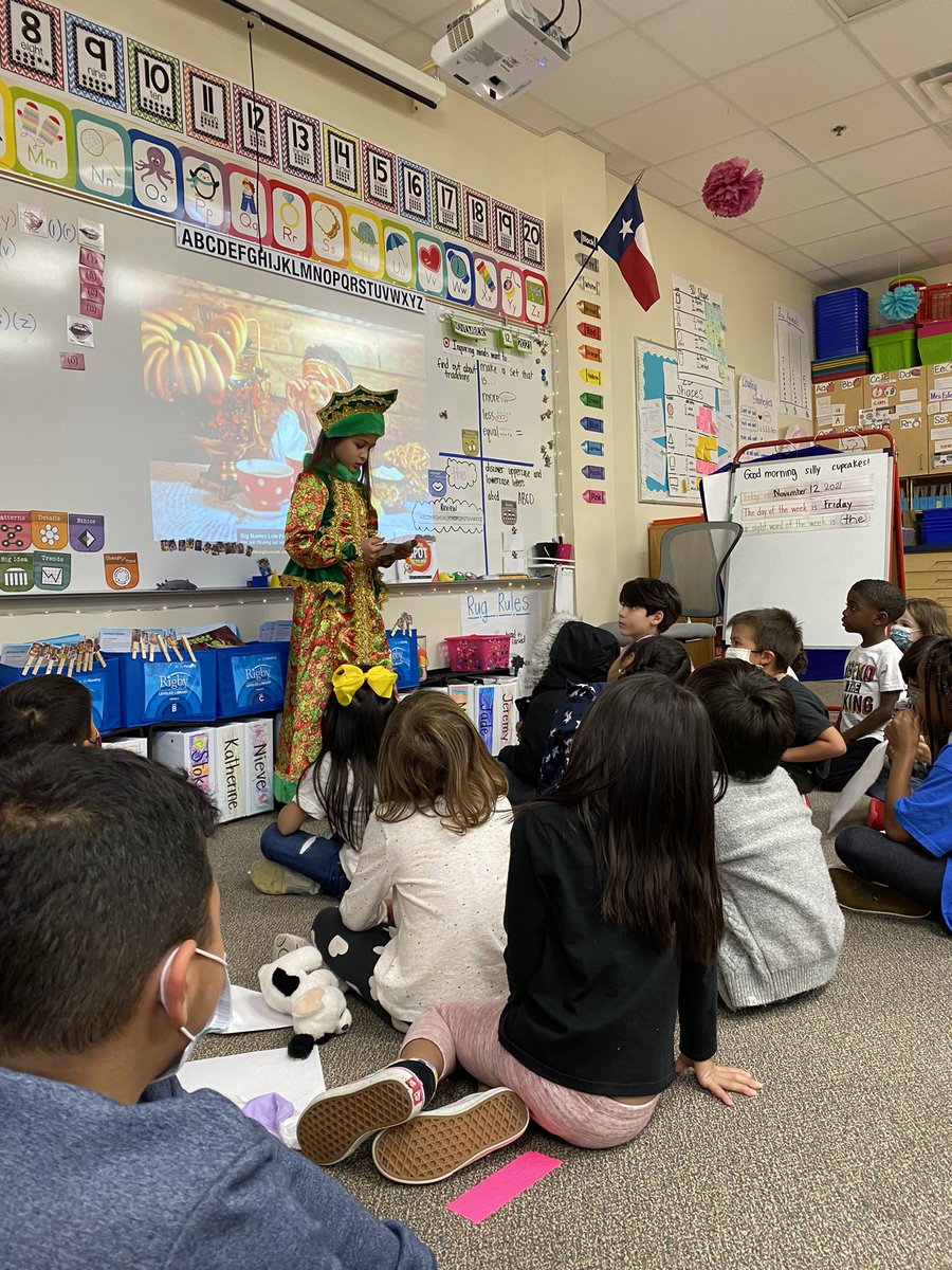Some of our Huffman families came today to share about traditions that they celebrate and how they are apart of their culture. We learned SO much about how traditions can bring people together. THANK YOU to all who shared.🌎💙#huffmanbychoice #oneteamonedream <a href="/HuffmanHawksPYP/">IB World School at Huffman Elementary</a>