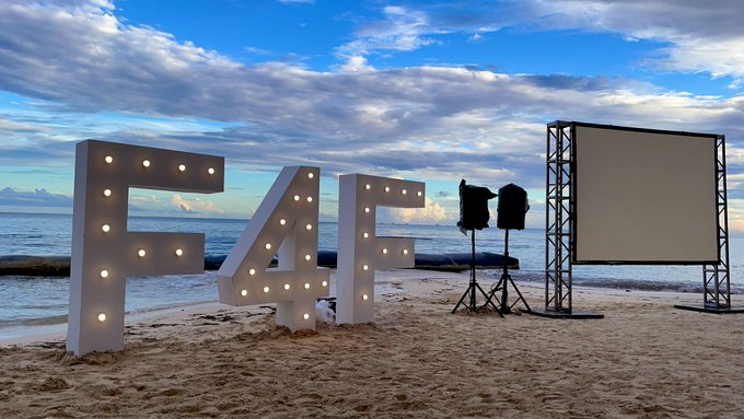 They are preparing! I bet it s gonna be amazing! ❤️✨ Party on the beach mood.🏝🌊 #FlirtSummit2021  #Cancun @FlirtSummit<a href="/tag/cancun"class="tags"><span>#cancun</span></a><a href="/tag/flirtsummit2021"class="tags"><span>#flirtsummit2021</span></a>