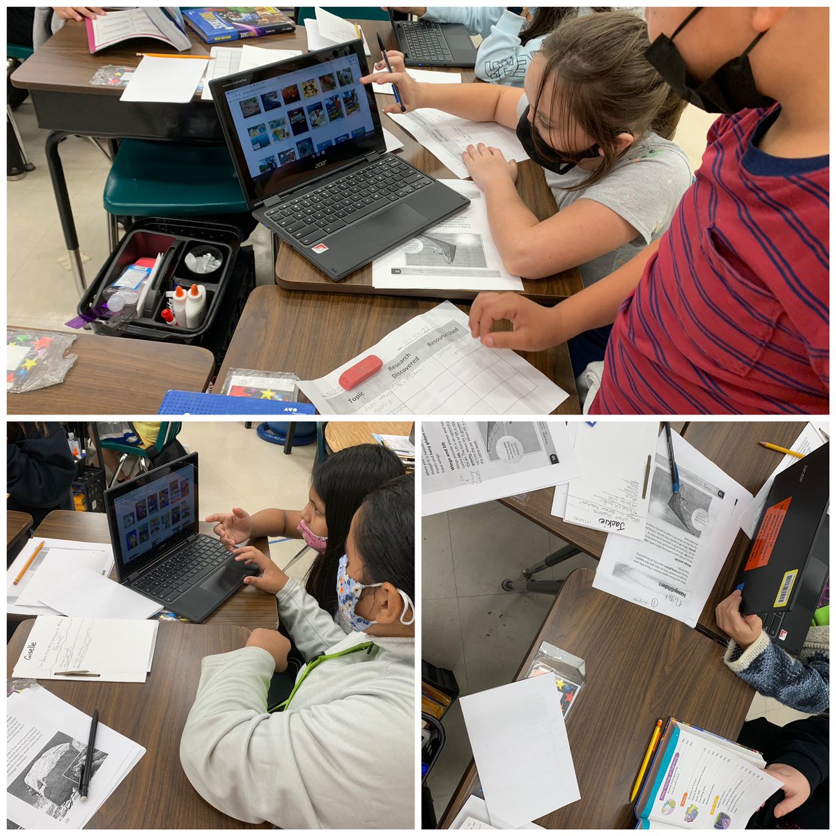 Ms_TWilliams8's tweet photo. They’re engaged in the task. Committed to the process. Hands on research✅ Question✅ Text research✅ Next… hypothesis! @WeAreHAEST @HCPSElemScience https://t.co/wFL1TpvqGp