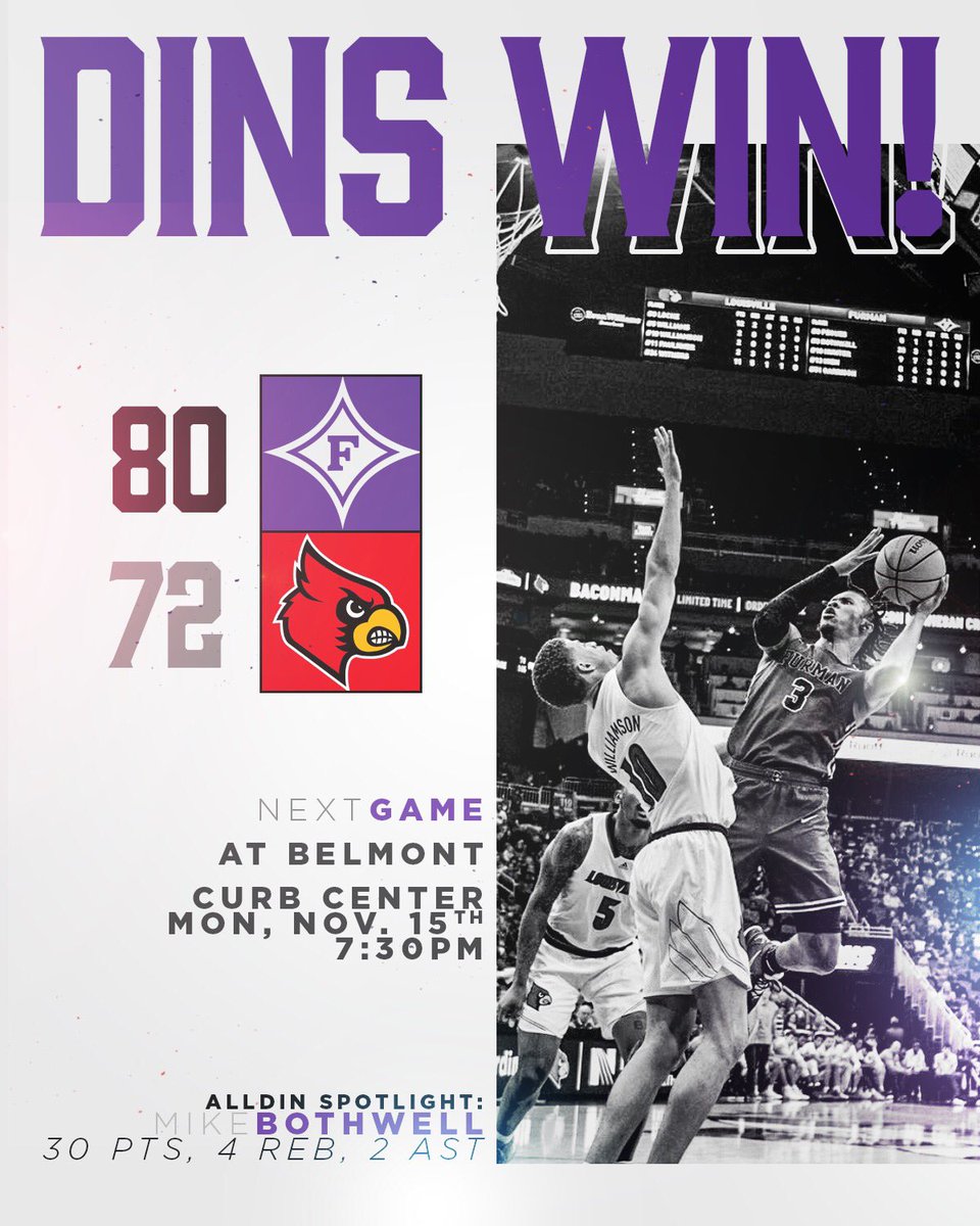 FurmanMBB's tweet photo. Road Warriors 😤
#AllDIN #BetterTogether https://t.co/aYgC3cHaMs