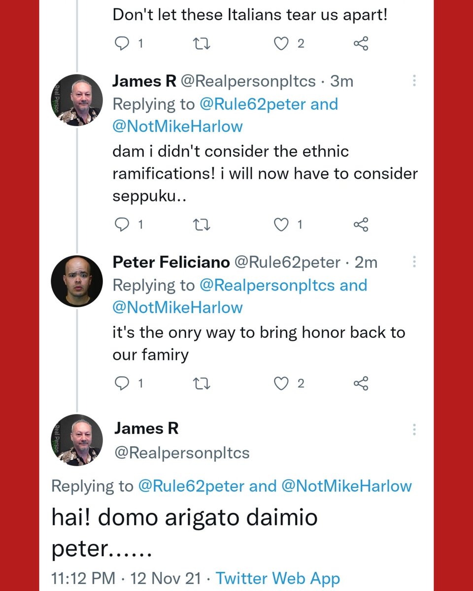Rule62peter's tweet photo. THIS is how to tweet.

@Realpersonpltcs &amp; I discussing the 1st episode of the #RedFlagLovecast #rflc https://t.co/90THYzJmjG