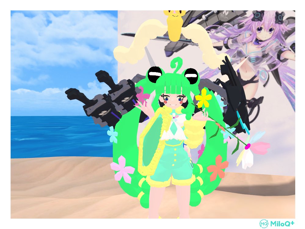 t_t_60000's tweet photo. #MiloQ+で撮影してみましたよ
VRの展示された空間を #VRoid のキャラで歩き回れる。最近はこういう展覧会に行きづらくなってるので楽しいですな
スマホでも出来るのがありがたい
#ラクキン #ラクガキキングダム https://t.co/k7vpRL5ypy