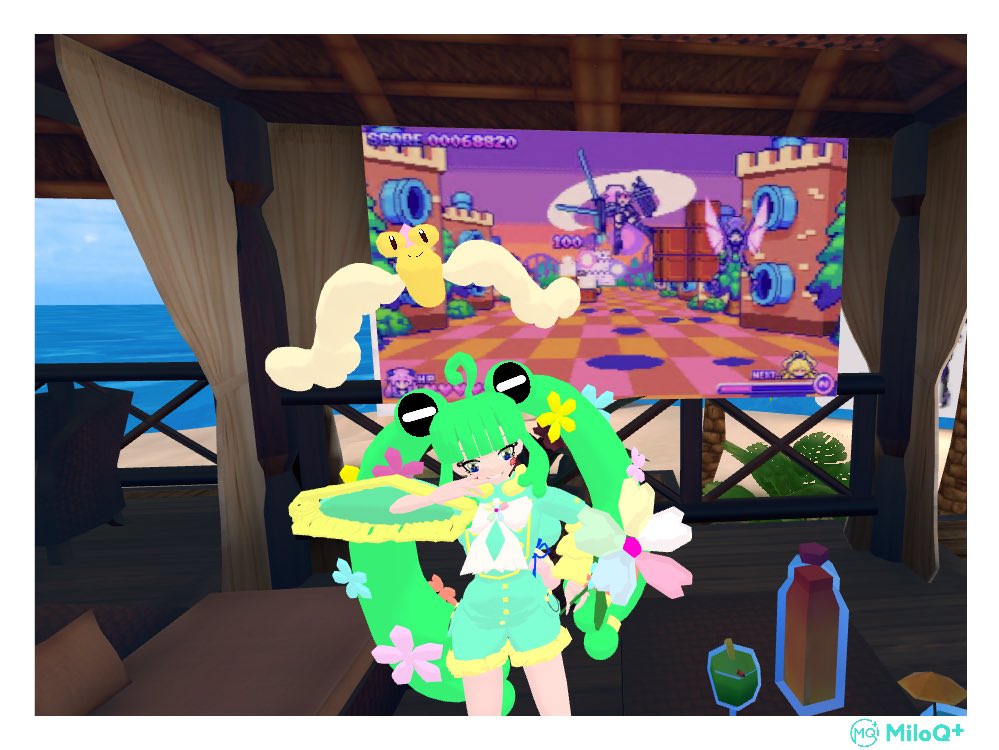t_t_60000's tweet photo. #MiloQ+で撮影してみましたよ
VRの展示された空間を #VRoid のキャラで歩き回れる。最近はこういう展覧会に行きづらくなってるので楽しいですな
スマホでも出来るのがありがたい
#ラクキン #ラクガキキングダム https://t.co/k7vpRL5ypy