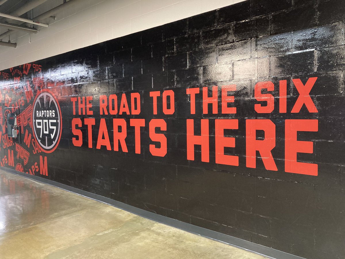 rookierhonda15's tweet photo. Great win for the @Raptors905 tonight. Got to say hi to Masai, Dalano in the lineup, and a bunch of the boys from the @Raptors at the game watching court-side on their off day. #OurFirstGame #WeTheNorth https://t.co/GfBcOgWhVW