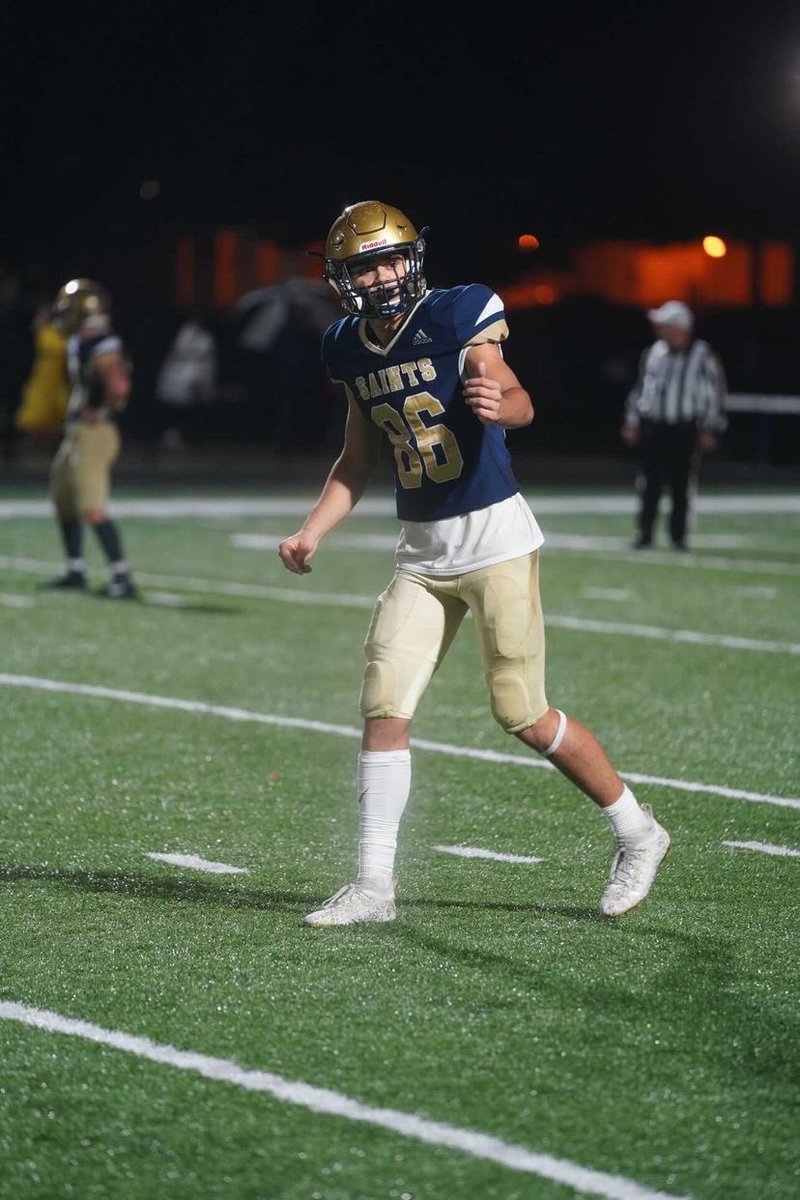 Once a Saint always a Saint. Thank you to all the coaches at BD and players for making this the best 4 years of my life, especially all the seniors. Can’t wait for the next chapter of my life. <a href="/BDSaintsFB/">BD Saints Football</a>