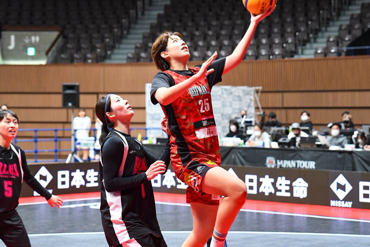 akikomali's tweet photo. JAPAN TOUR 2021 EXTREME FINAL day1 
BEEFMAN vs Motley Hands
22-13 WIN!!

#BEEFMANEXE
#桂葵
#3x3 #JPT3x3 https://t.co/caHgsf4Iei