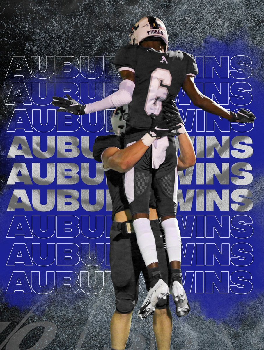 AUBURN WINS 🏈: The Tigers move onto the Semifinals of the Playoffs with a 56-21 victory over the Enterprise Wildcats!
#ACS #AuburnCitySchools #AuburnHighTigers #FridayNightLights #AHSAA #GoTigers