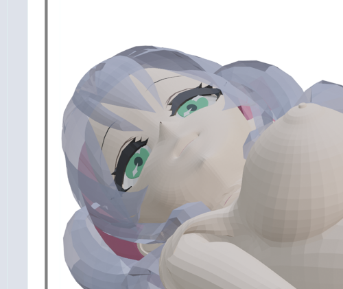 絶対に可愛くならないからと描かなかった構図に3Dを使って挑戦。
ギリギリいけるか……?
整合性VS可愛さの戦いは続く… 