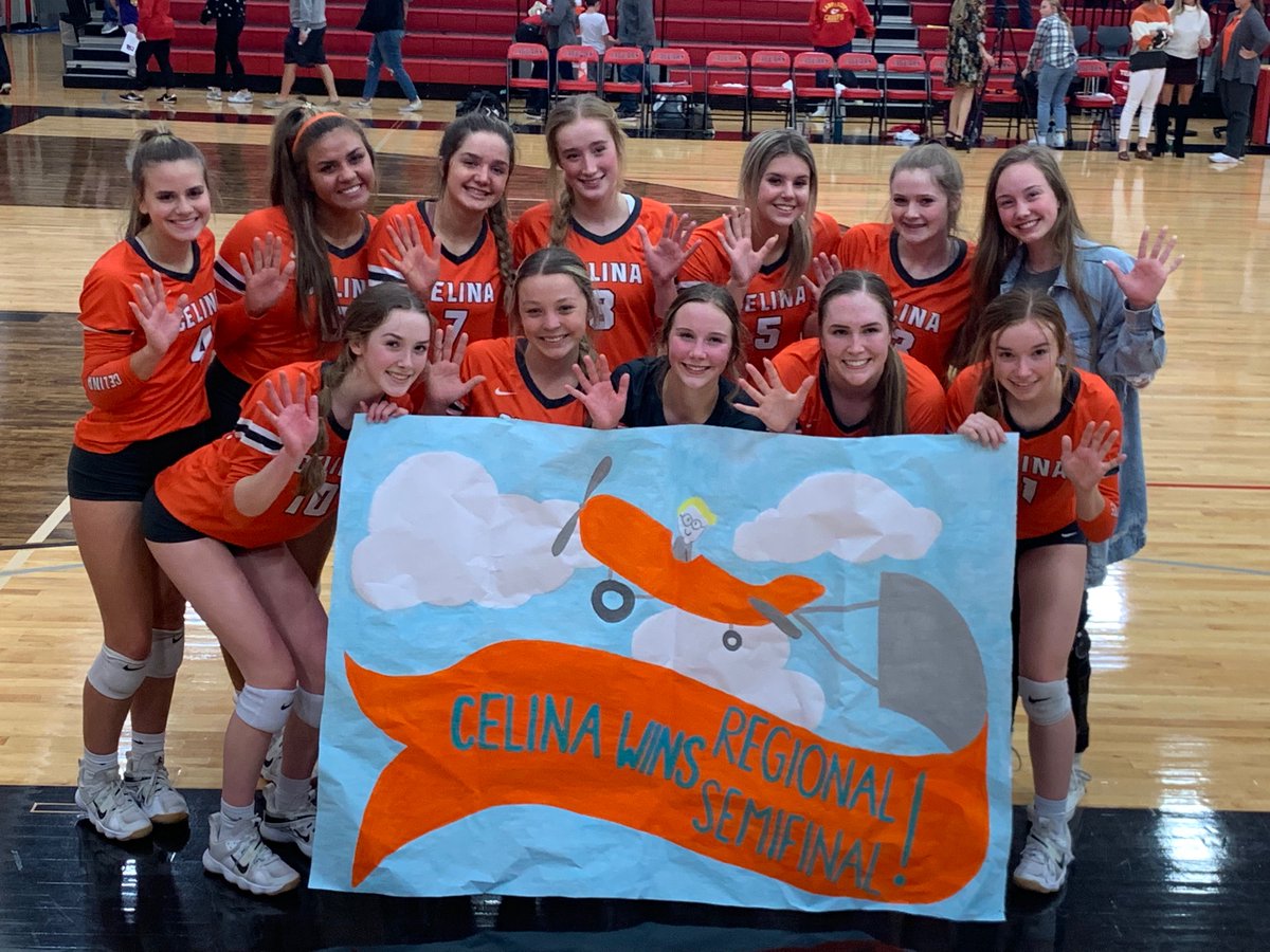 ROUND 5 HERE WE COME!  🎉Regional Quarter Final CHAMPS 🏆

The Bobcats will take on Aubrey tomorrow November 13th at 12pm Mesquite Horn HS!  Come out and be LOUD 📣

Let’s go Bobcats!🧡🧡🧡🧡