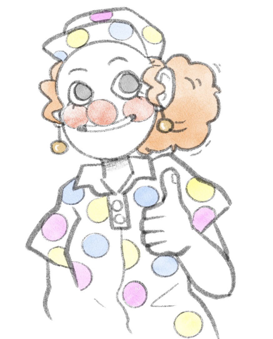 idealbean's tweet photo. My love deepens. #bigtopburger #penny #clowncore https://t.co/qVVM7xUUNE